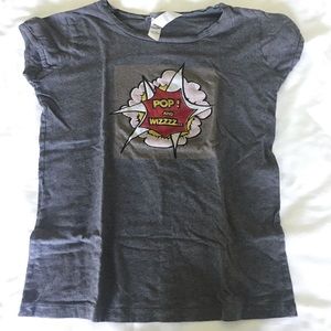 Grey Comic T-Shirt